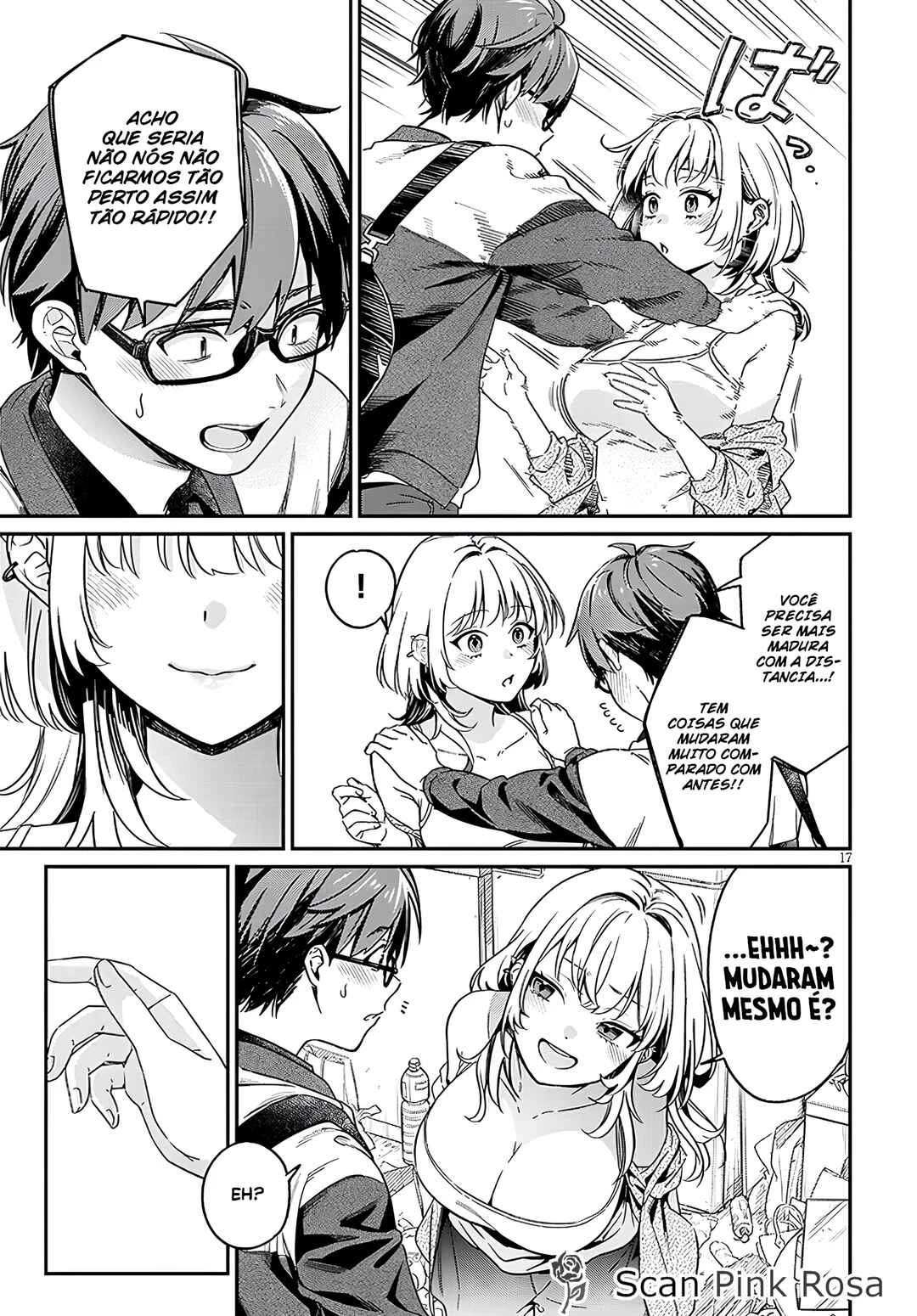 Kuse Tsuyo Kanojo wa Toko ni Izanau — Cap. 1, pág. 17