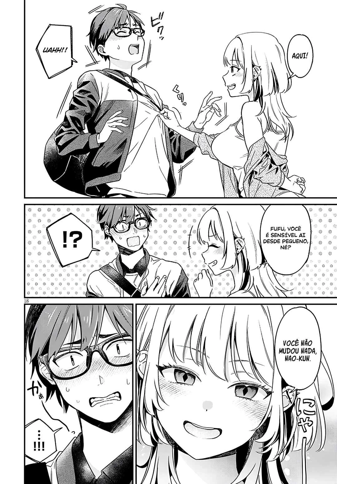 Kuse Tsuyo Kanojo wa Toko ni Izanau — Cap. 1, pág. 18