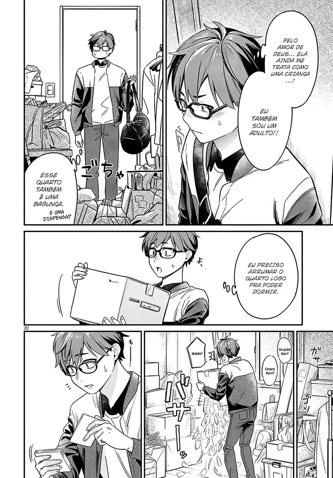 Kuse Tsuyo Kanojo wa Toko ni Izanau — Cap. 1, pág. 20