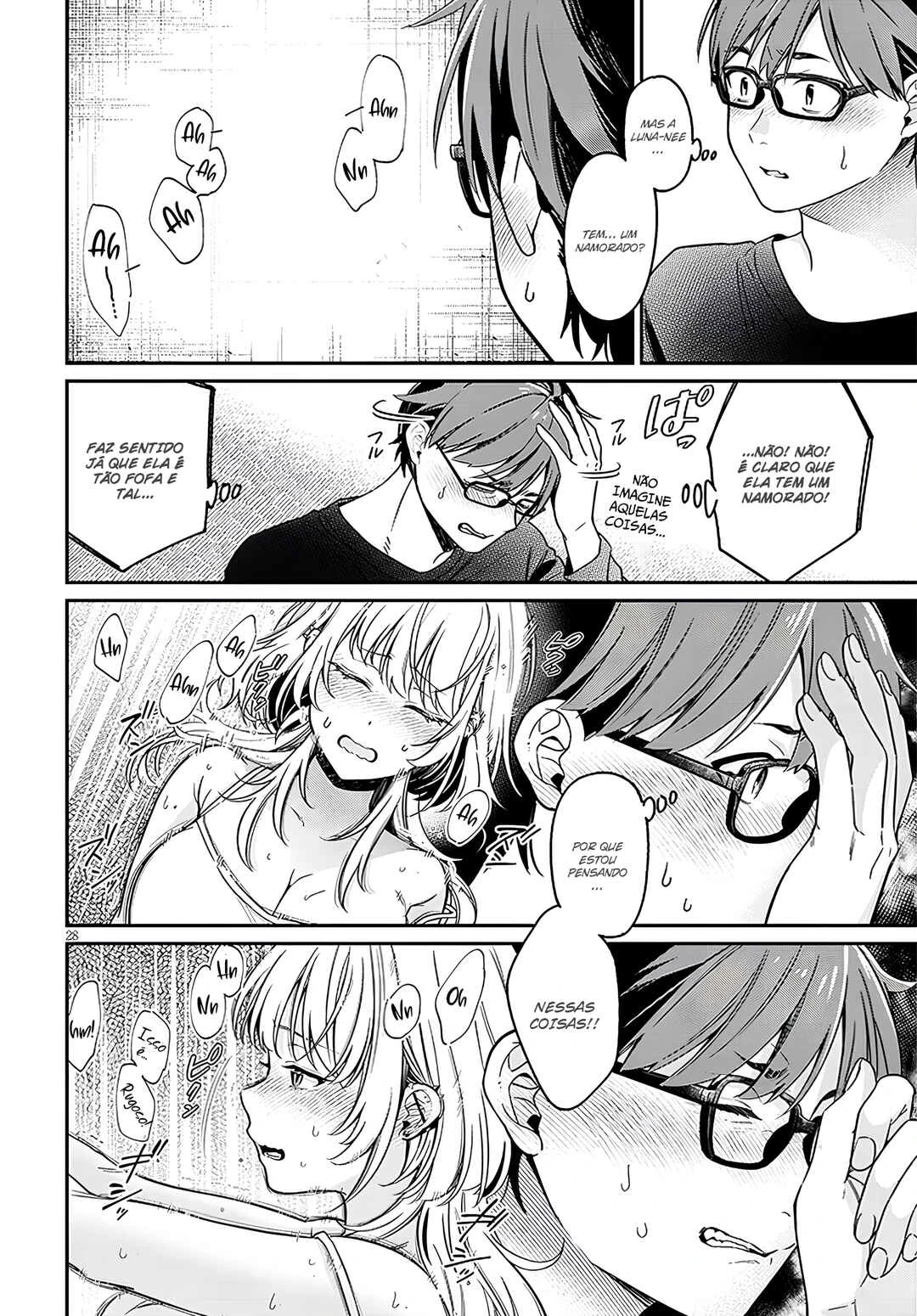 Kuse Tsuyo Kanojo wa Toko ni Izanau — Cap. 1, pág. 28
