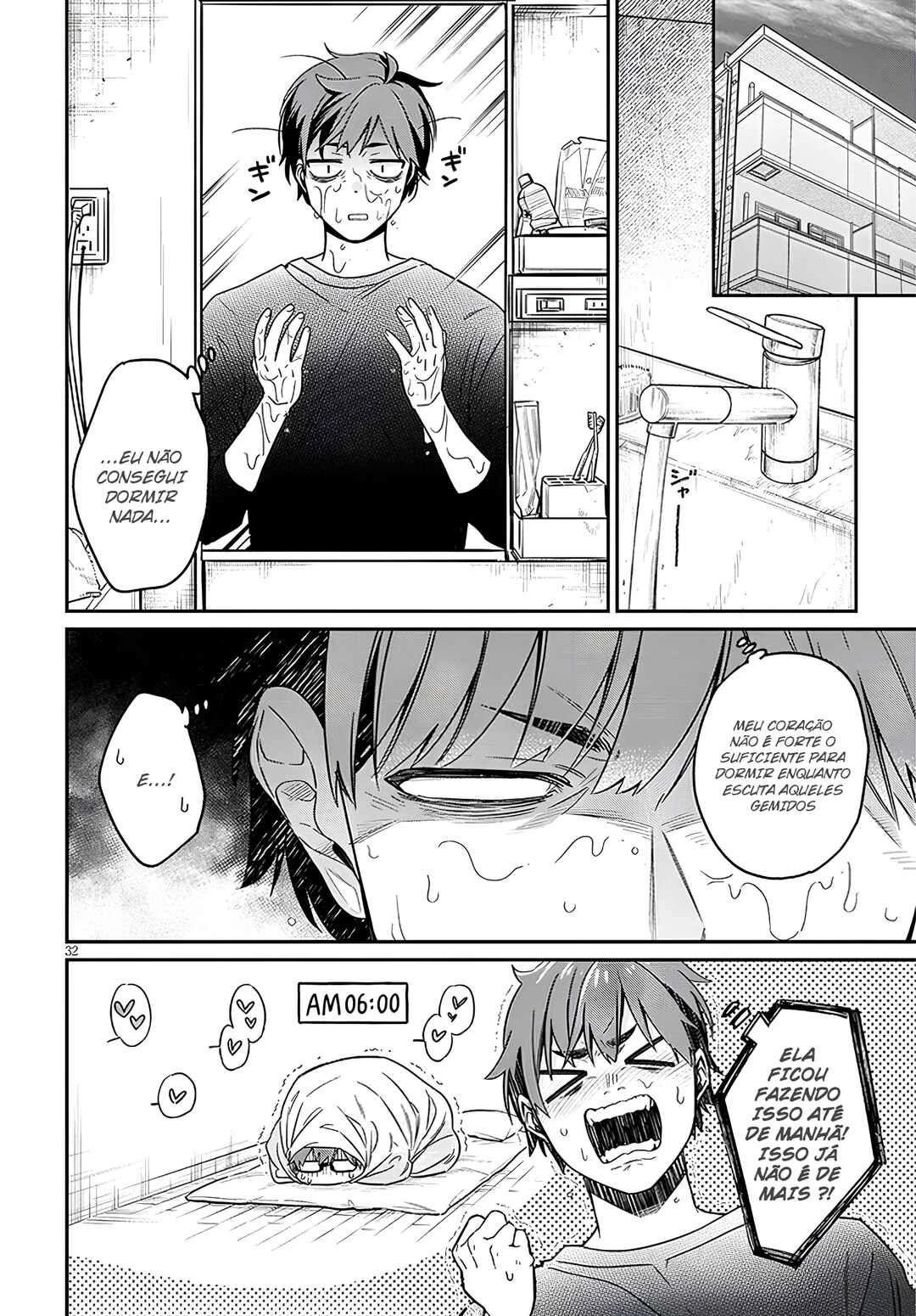 Kuse Tsuyo Kanojo wa Toko ni Izanau — Cap. 1, pág. 32