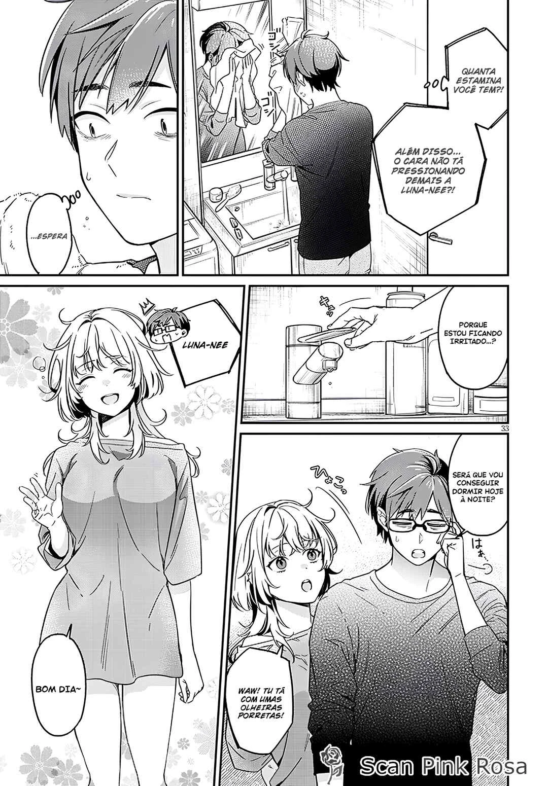 Kuse Tsuyo Kanojo wa Toko ni Izanau — Cap. 1, pág. 33
