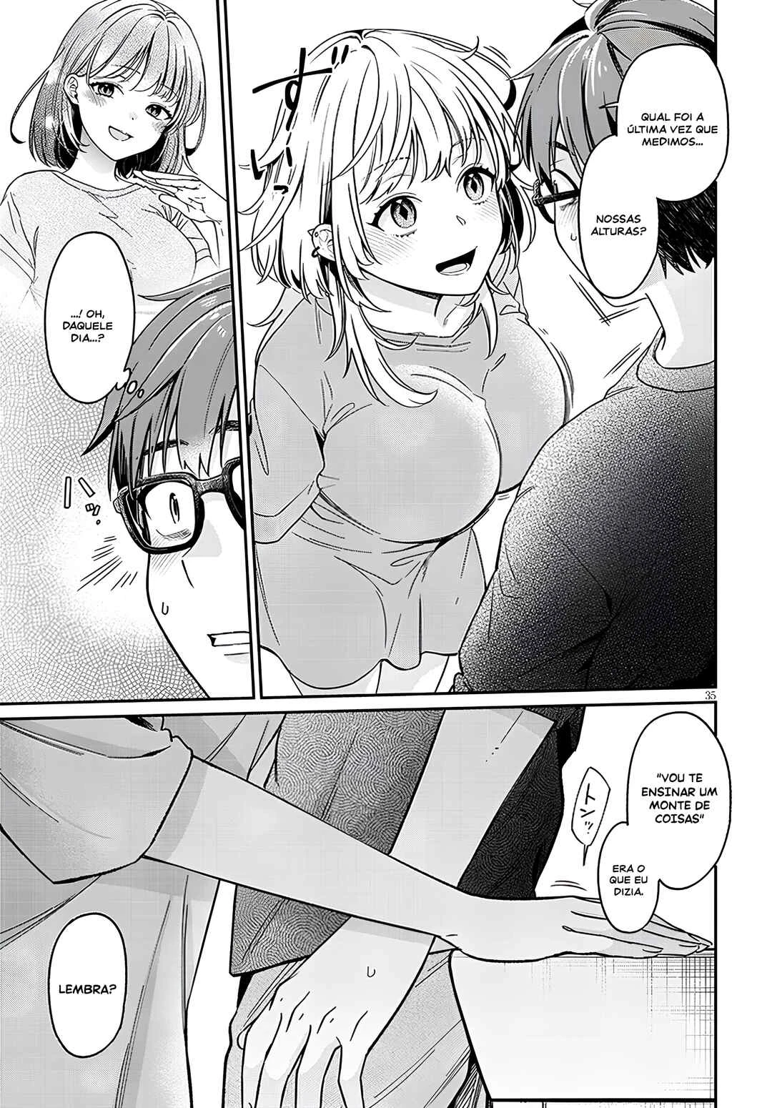 Kuse Tsuyo Kanojo wa Toko ni Izanau — Cap. 1, pág. 35