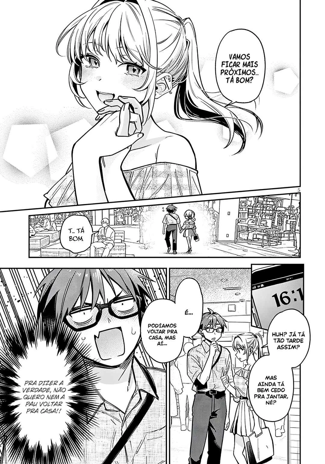 Kuse Tsuyo Kanojo wa Toko ni Izanau — Cap. 10, pág. 6