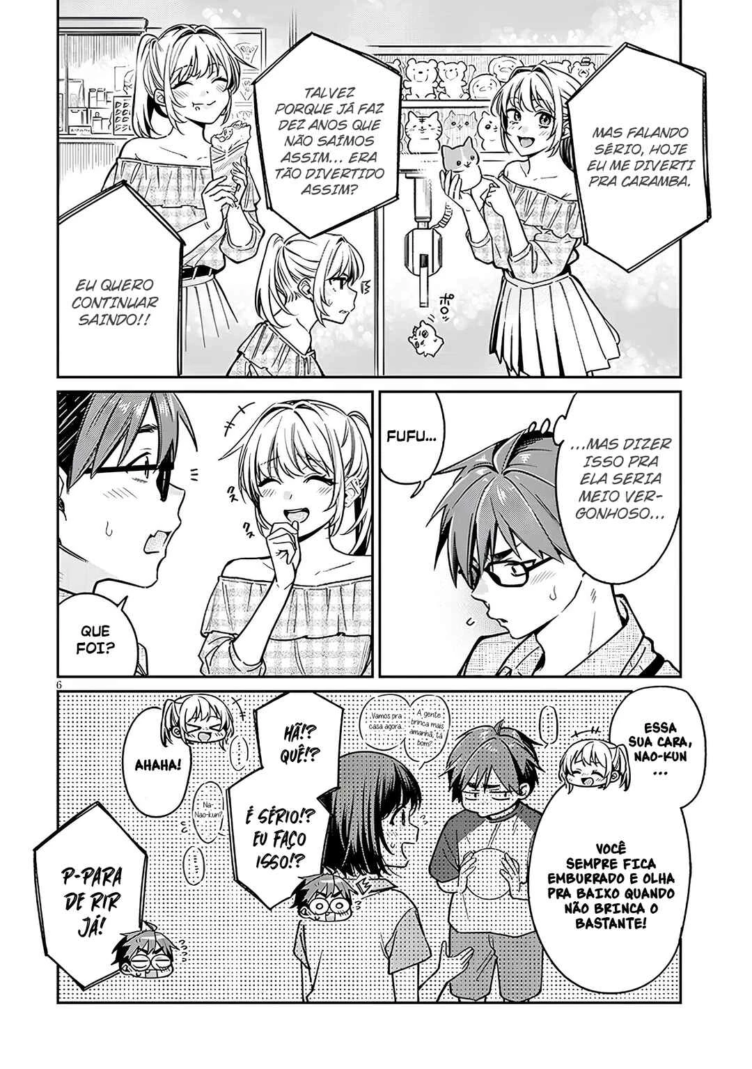 Kuse Tsuyo Kanojo wa Toko ni Izanau — Cap. 10, pág. 7