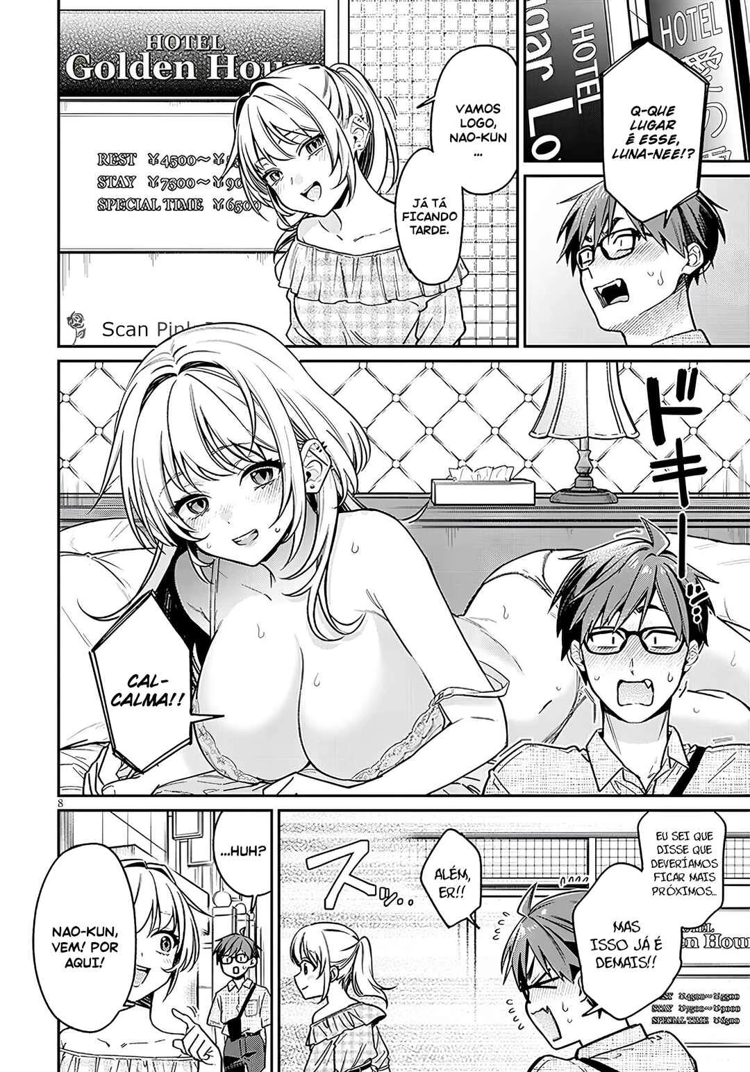 Kuse Tsuyo Kanojo wa Toko ni Izanau — Cap. 10, pág. 9