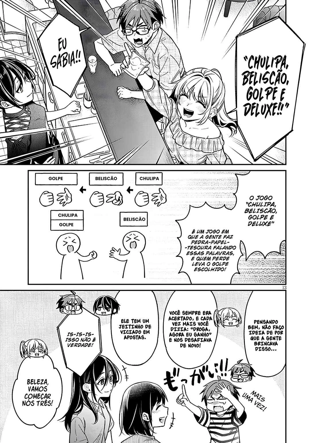 Kuse Tsuyo Kanojo wa Toko ni Izanau — Cap. 10, pág. 14