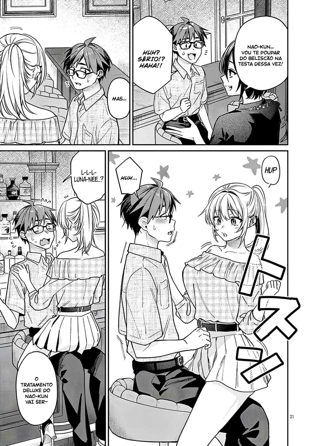 Kuse Tsuyo Kanojo wa Toko ni Izanau — Cap. 10, pág. 22