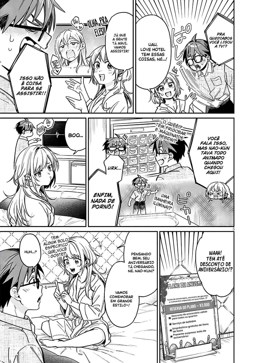 Kuse Tsuyo Kanojo wa Toko ni Izanau — Cap. 11, pág. 6