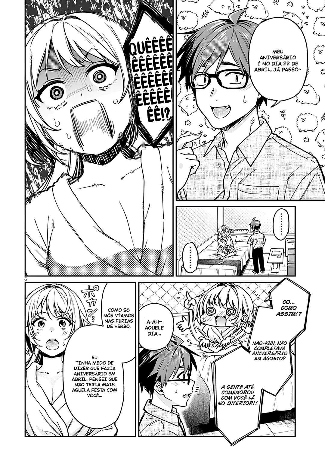 Kuse Tsuyo Kanojo wa Toko ni Izanau — Cap. 11, pág. 7