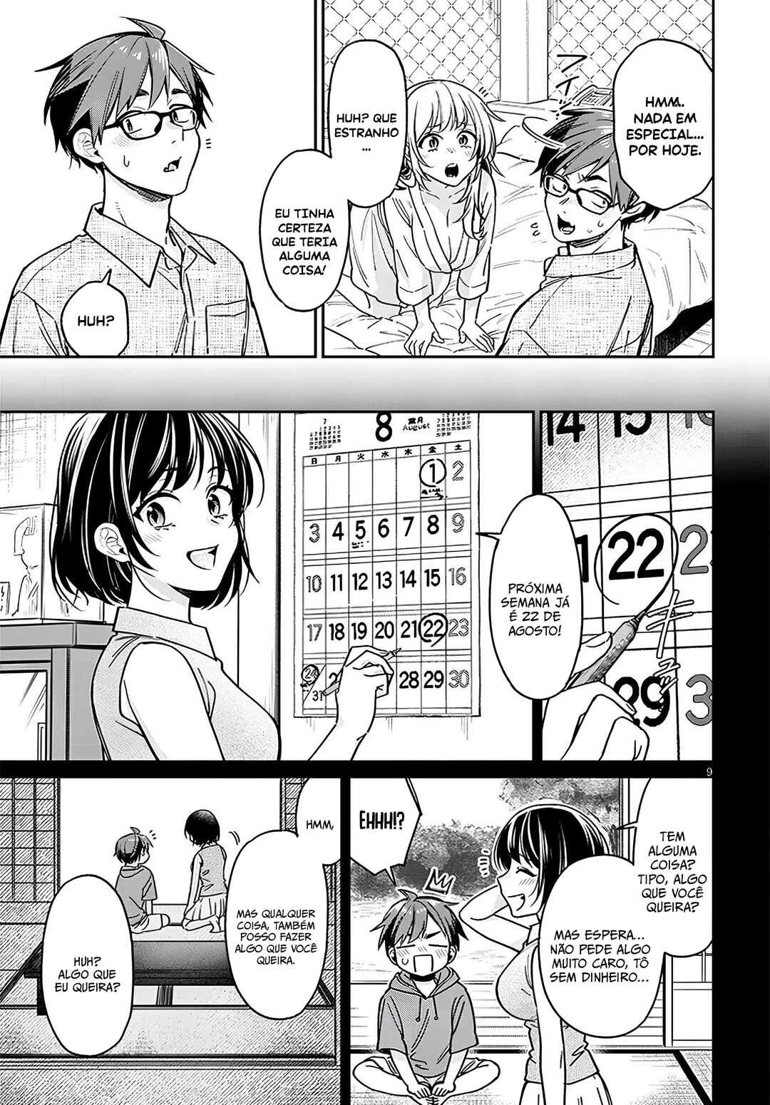 Kuse Tsuyo Kanojo wa Toko ni Izanau — Cap. 11, pág. 10