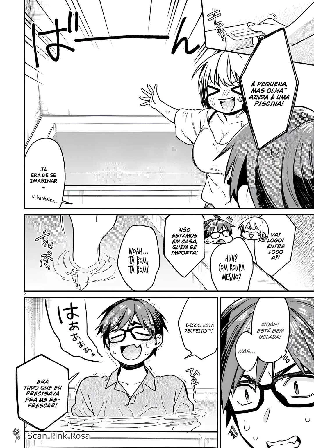 Kuse Tsuyo Kanojo wa Toko ni Izanau — Cap. 12, pág. 9