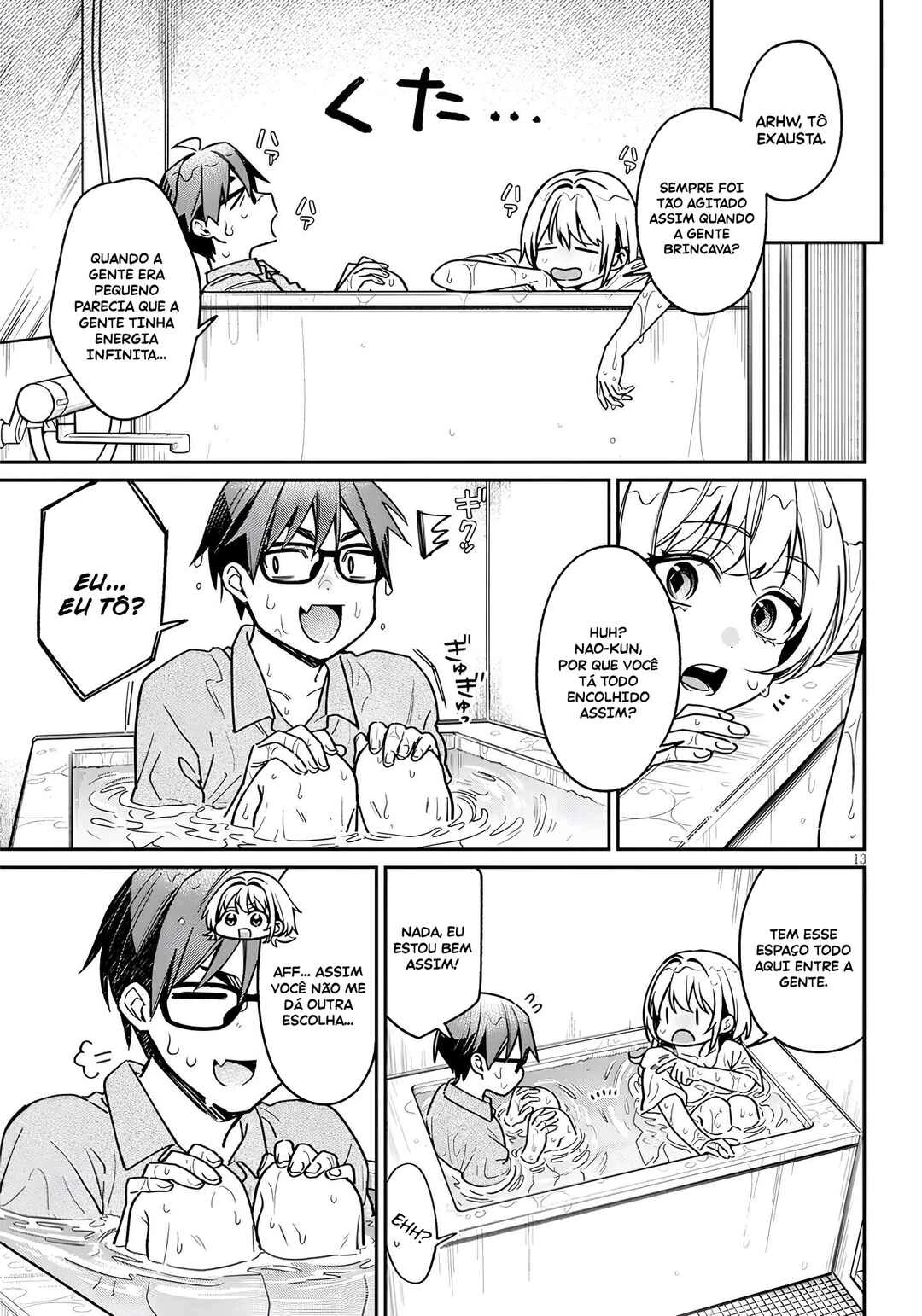 Kuse Tsuyo Kanojo wa Toko ni Izanau — Cap. 12, pág. 14