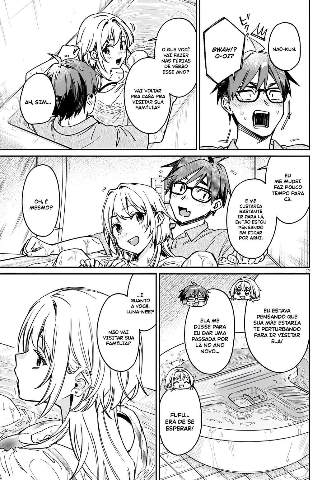 Kuse Tsuyo Kanojo wa Toko ni Izanau — Cap. 12, pág. 18