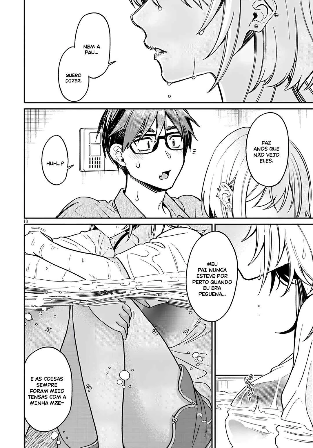 Kuse Tsuyo Kanojo wa Toko ni Izanau — Cap. 12, pág. 19