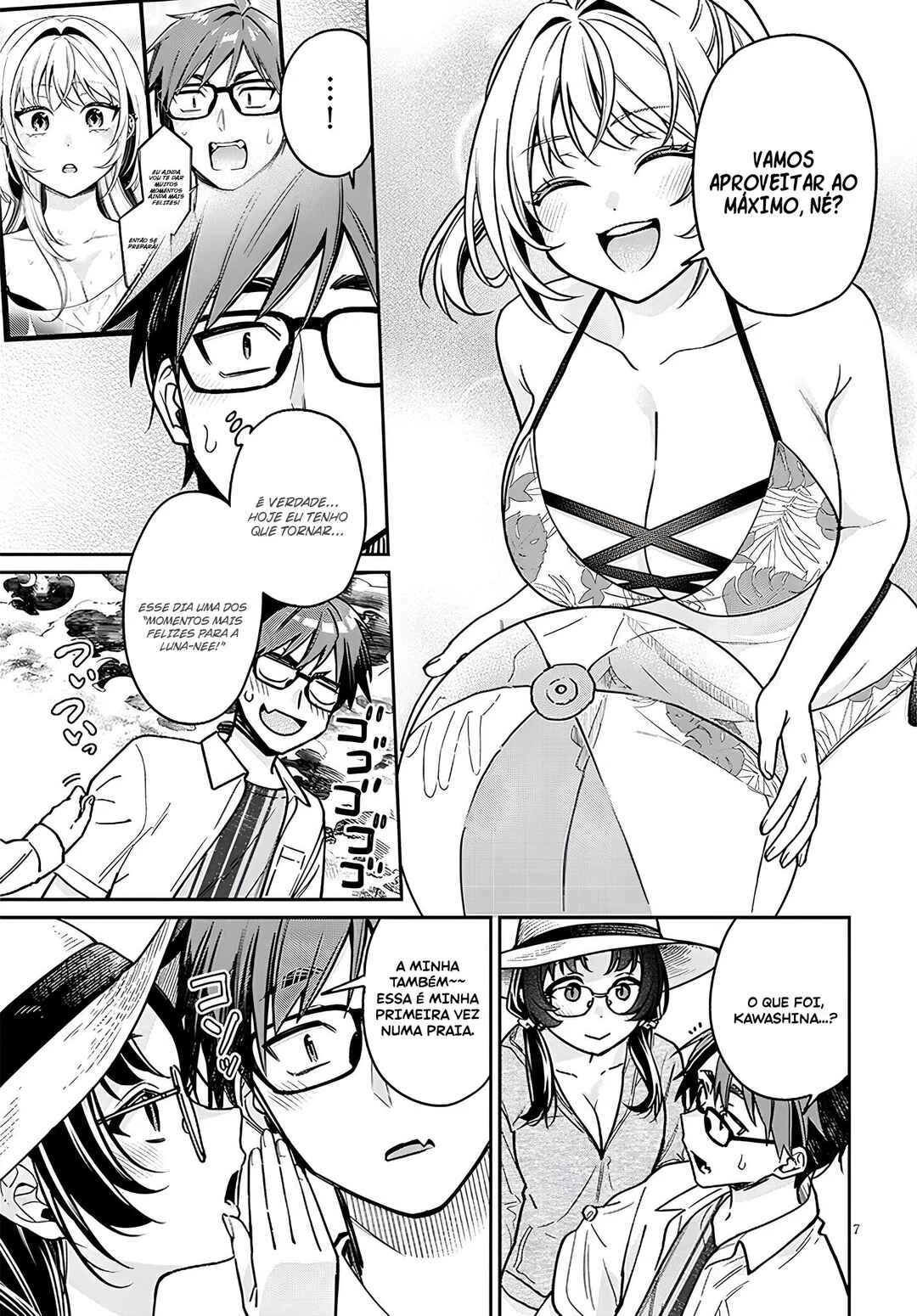 Kuse Tsuyo Kanojo wa Toko ni Izanau — Cap. 13, pág. 8