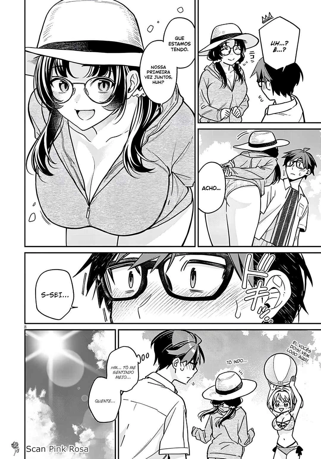 Kuse Tsuyo Kanojo wa Toko ni Izanau — Cap. 13, pág. 9