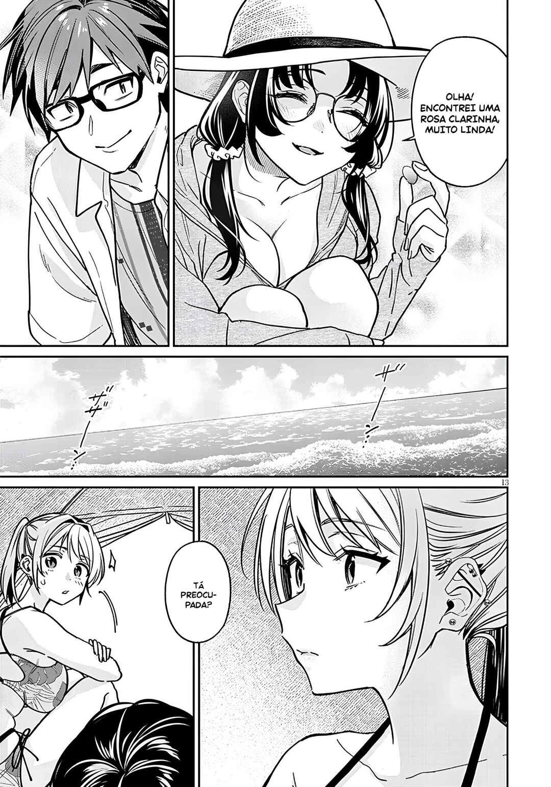 Kuse Tsuyo Kanojo wa Toko ni Izanau — Cap. 13, pág. 14