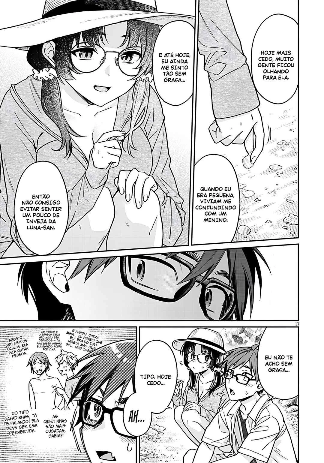 Kuse Tsuyo Kanojo wa Toko ni Izanau — Cap. 13, pág. 18
