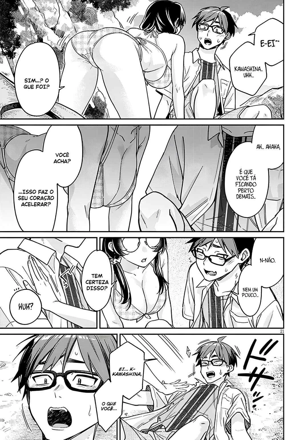 Kuse Tsuyo Kanojo wa Toko ni Izanau — Cap. 13, pág. 22