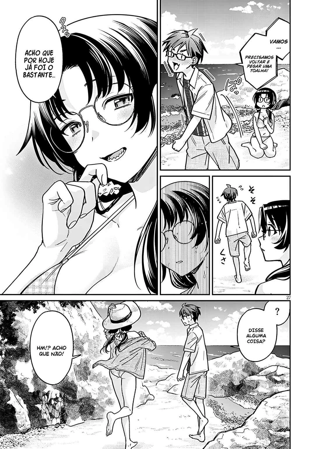 Kuse Tsuyo Kanojo wa Toko ni Izanau — Cap. 13, pág. 28