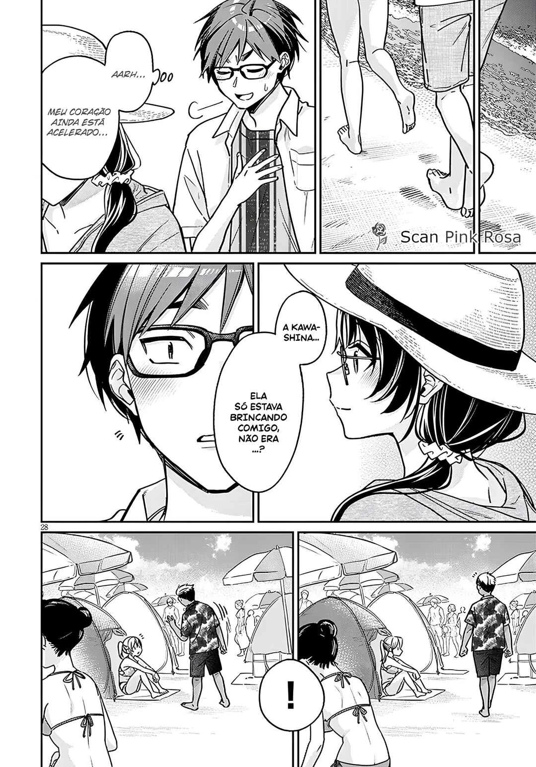 Kuse Tsuyo Kanojo wa Toko ni Izanau — Cap. 13, pág. 29