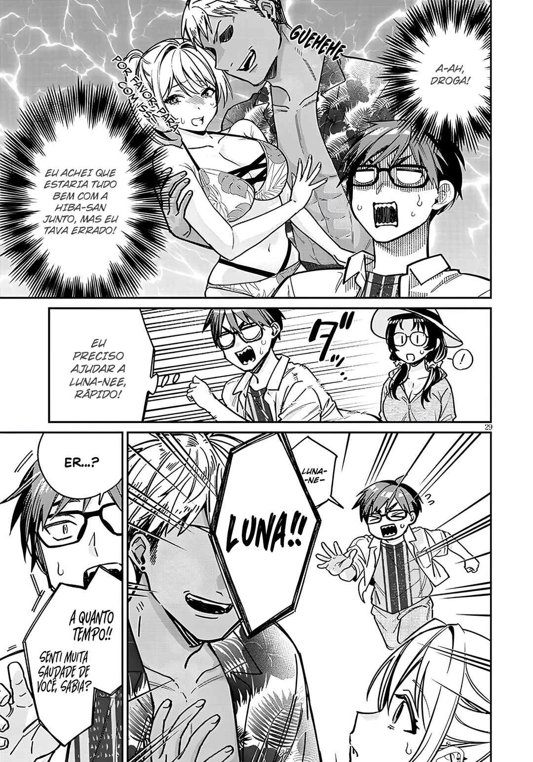 Kuse Tsuyo Kanojo wa Toko ni Izanau — Cap. 13, pág. 30