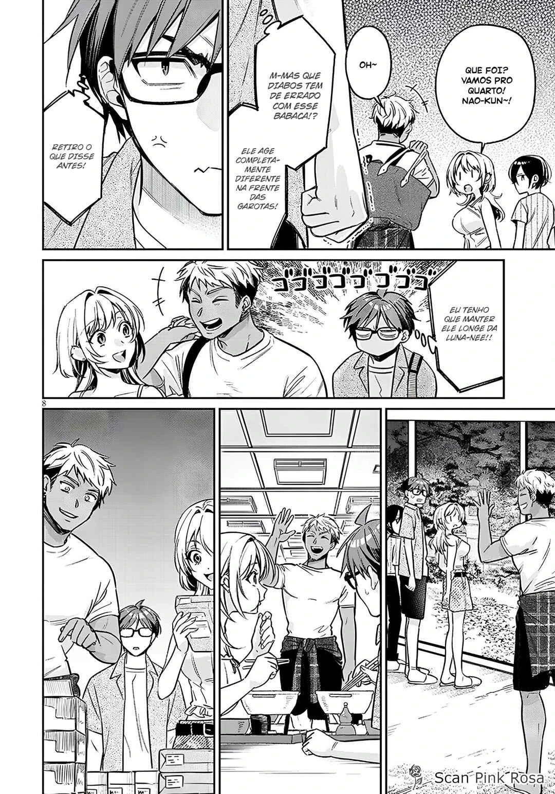 Kuse Tsuyo Kanojo wa Toko ni Izanau — Cap. 14, pág. 9