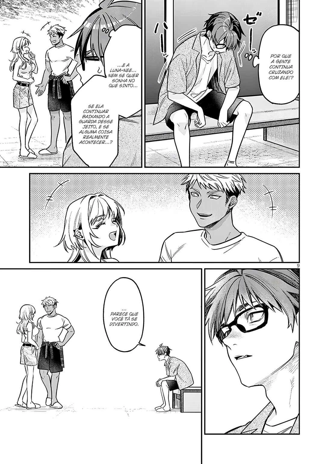 Kuse Tsuyo Kanojo wa Toko ni Izanau — Cap. 14, pág. 10