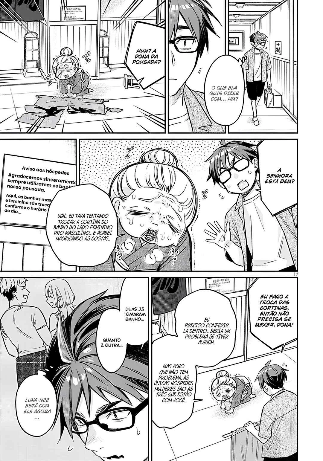 Kuse Tsuyo Kanojo wa Toko ni Izanau — Cap. 14, pág. 18