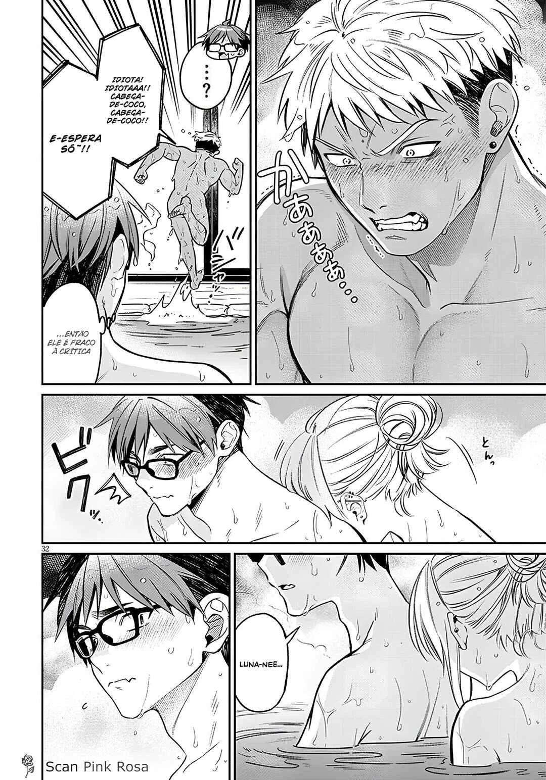 Kuse Tsuyo Kanojo wa Toko ni Izanau — Cap. 14, pág. 33