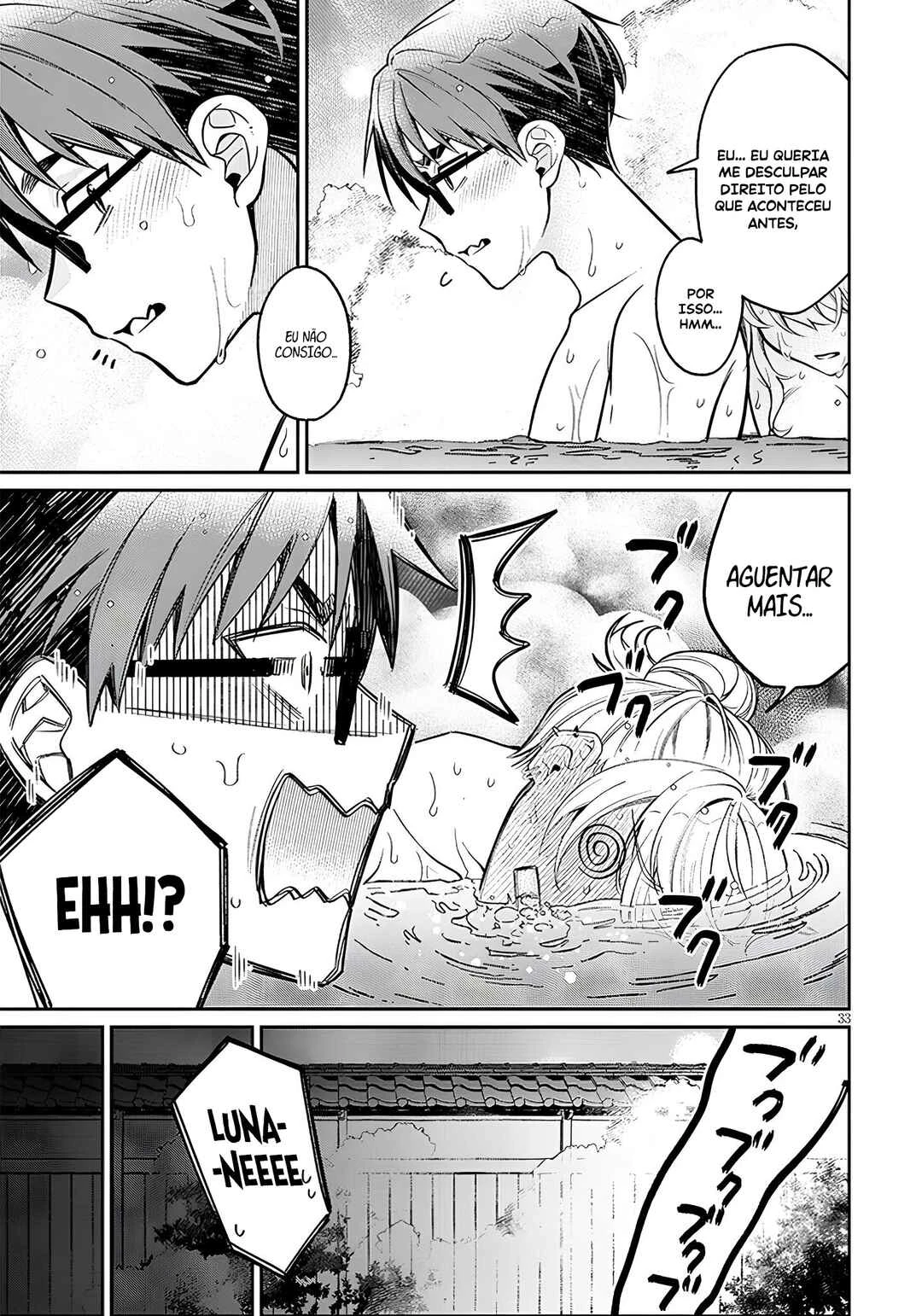 Kuse Tsuyo Kanojo wa Toko ni Izanau — Cap. 14, pág. 34