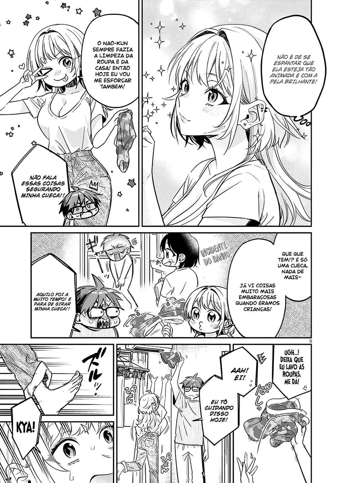 Kuse Tsuyo Kanojo wa Toko ni Izanau — Cap. 15, pág. 10