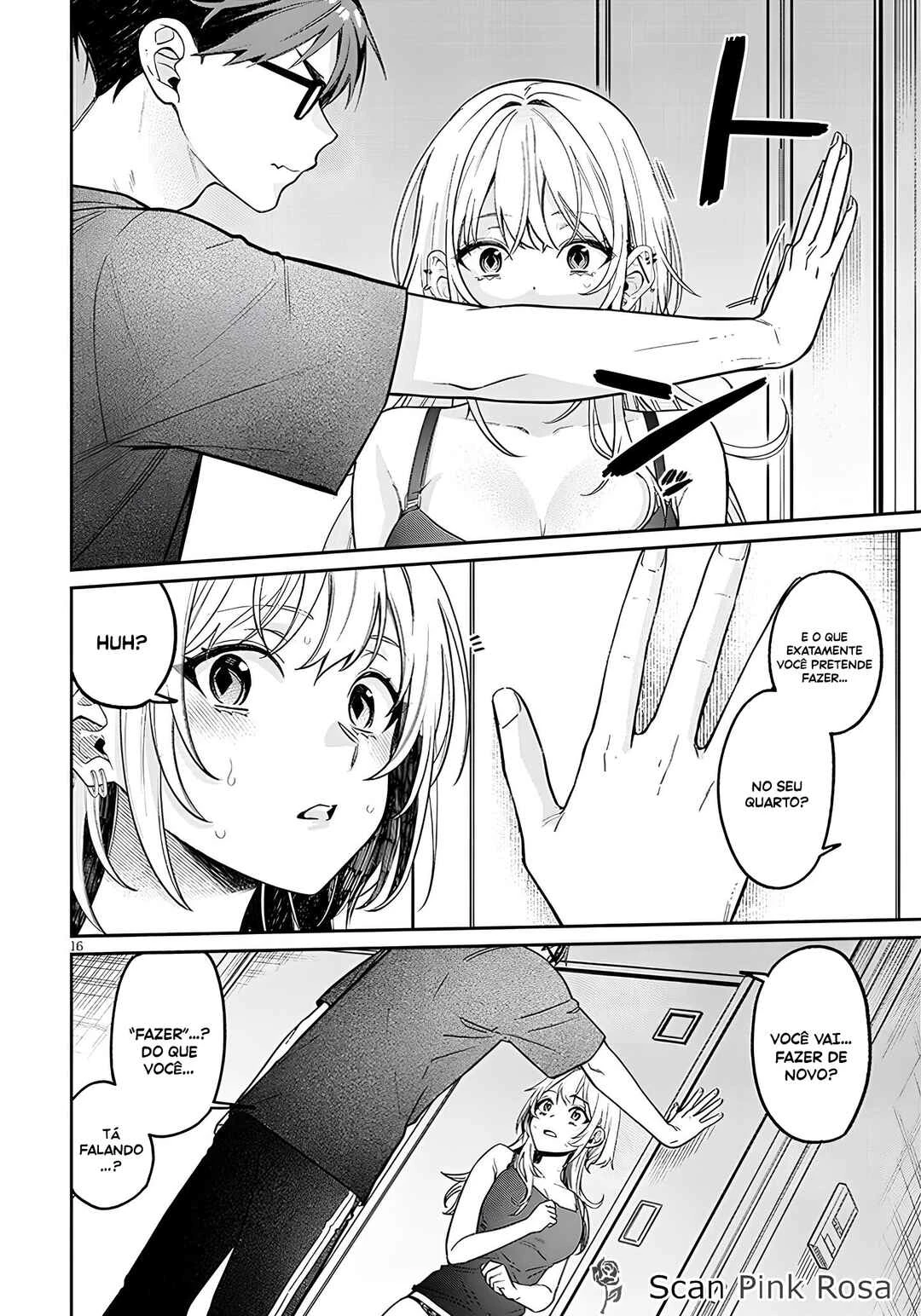 Kuse Tsuyo Kanojo wa Toko ni Izanau — Cap. 15, pág. 17