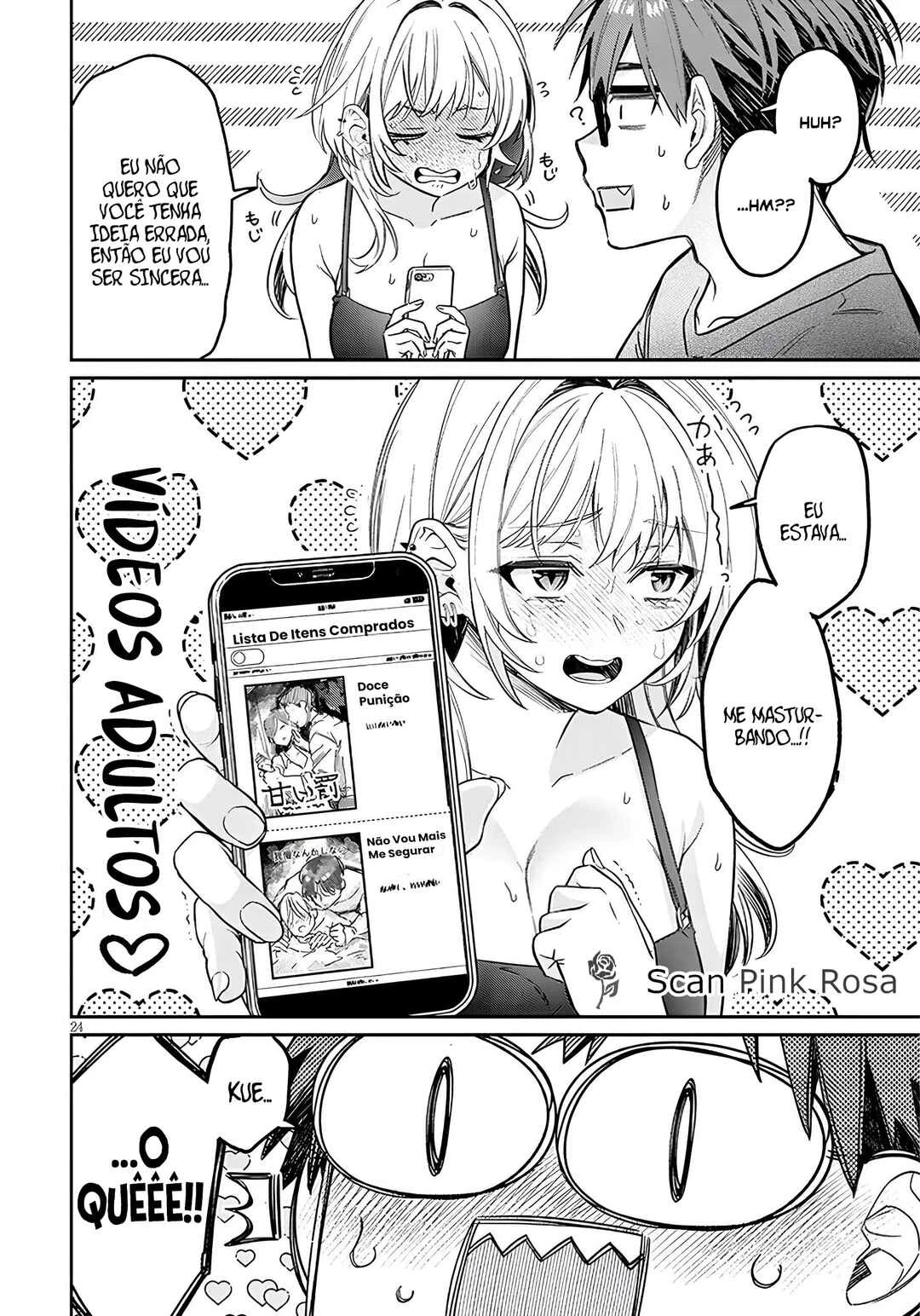 Kuse Tsuyo Kanojo wa Toko ni Izanau — Cap. 15, pág. 25