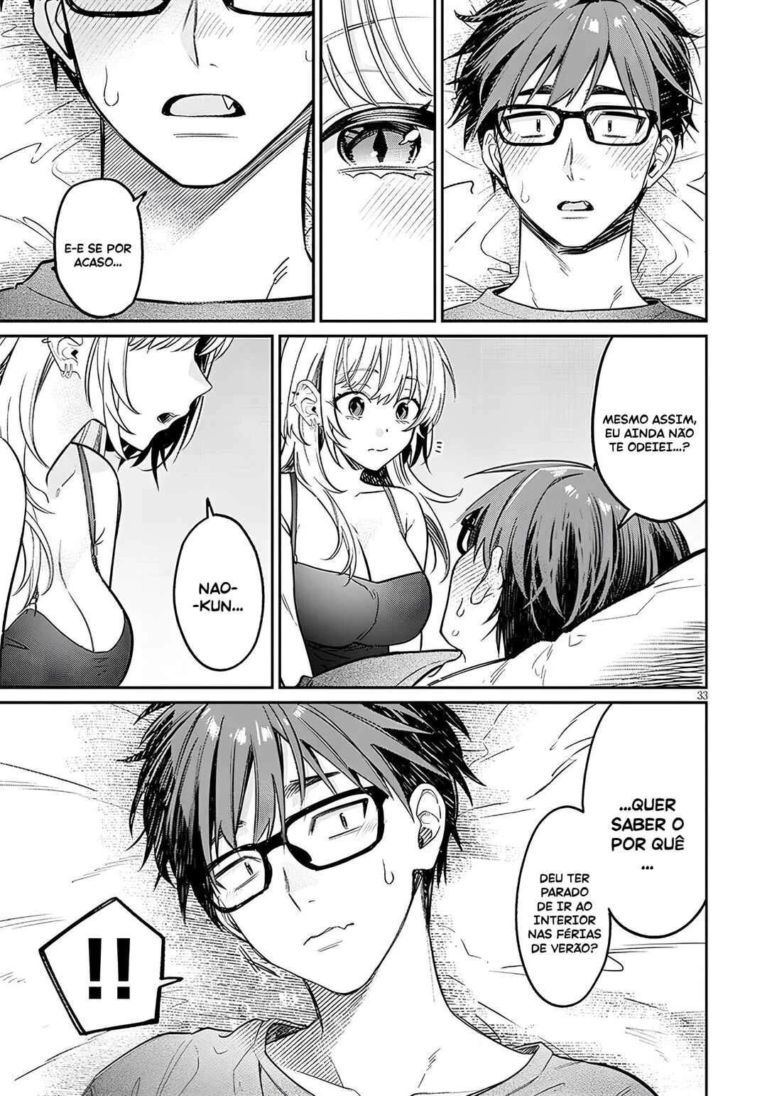 Kuse Tsuyo Kanojo wa Toko ni Izanau — Cap. 15, pág. 34