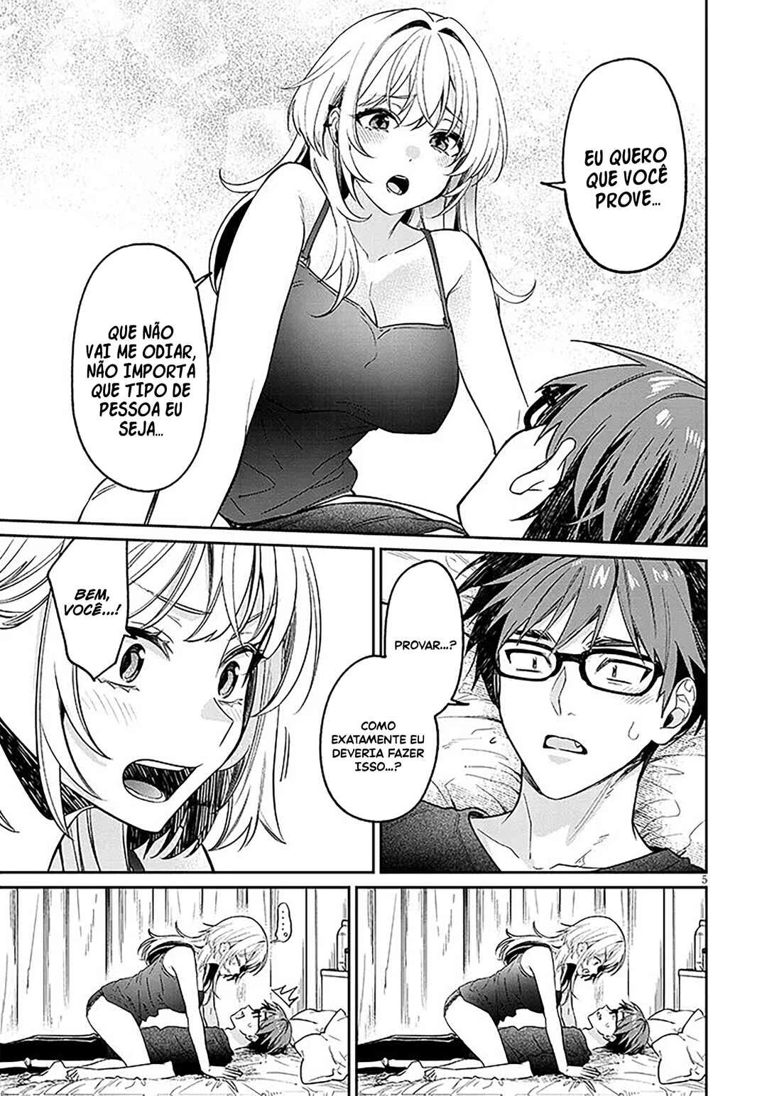 Kuse Tsuyo Kanojo wa Toko ni Izanau — Cap. 16, pág. 6