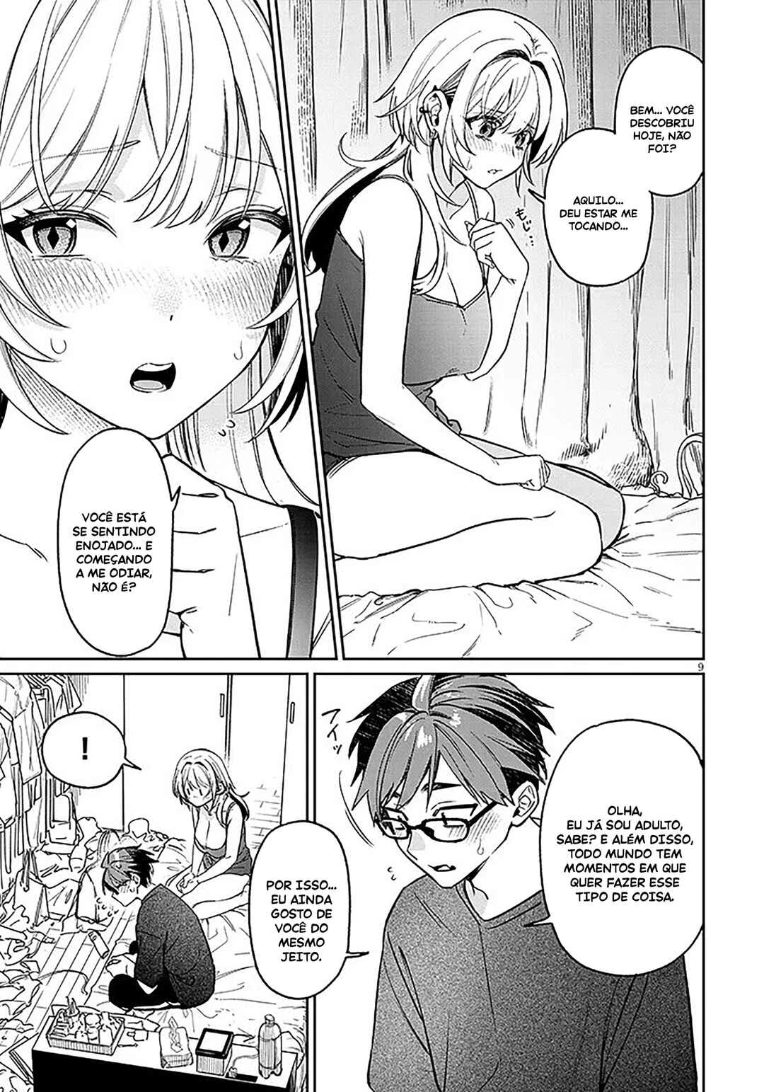 Kuse Tsuyo Kanojo wa Toko ni Izanau — Cap. 16, pág. 10