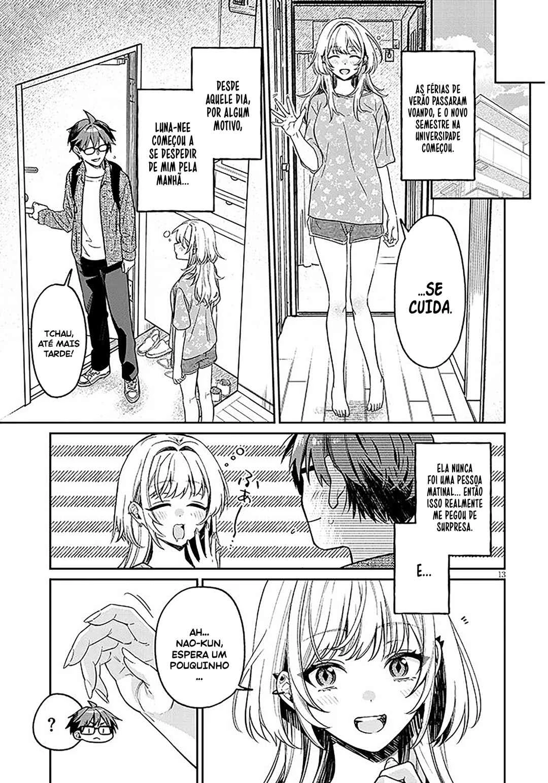Kuse Tsuyo Kanojo wa Toko ni Izanau — Cap. 16, pág. 14