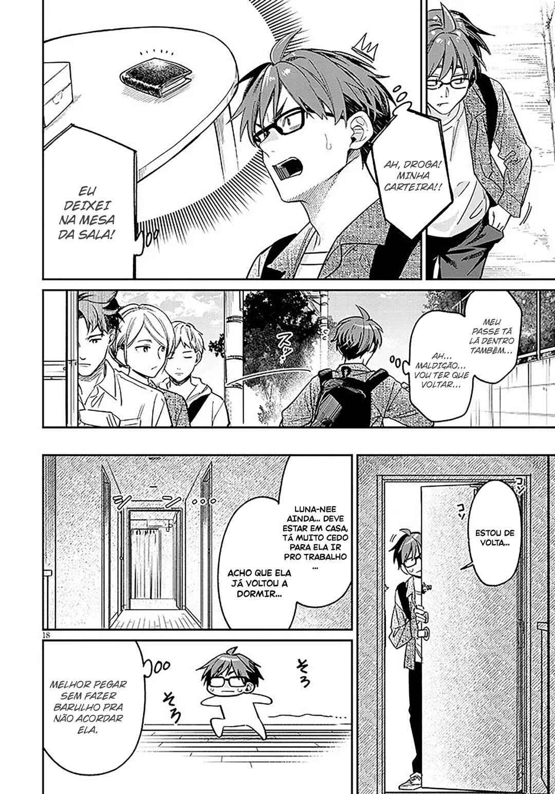 Kuse Tsuyo Kanojo wa Toko ni Izanau — Cap. 16, pág. 19