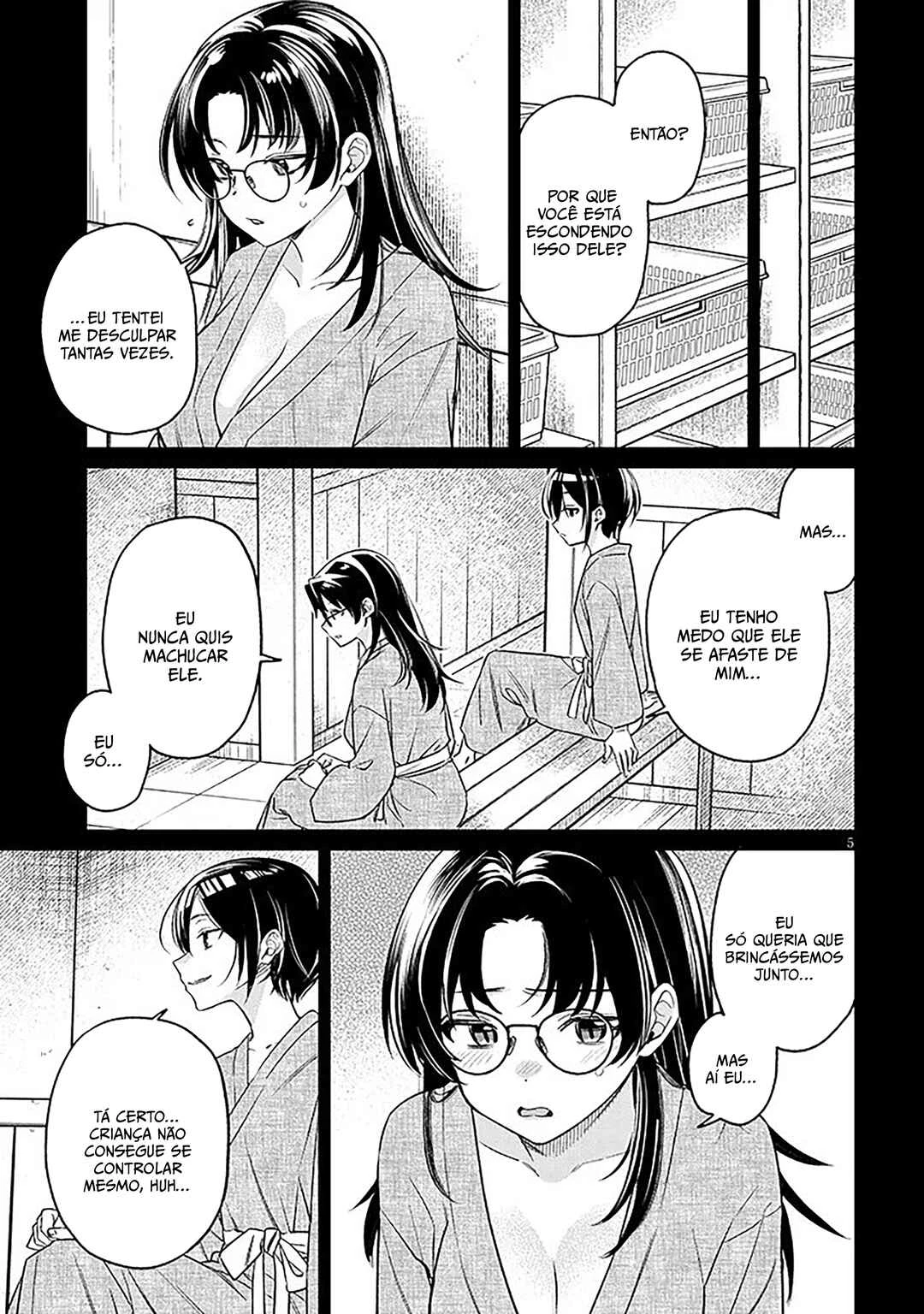Kuse Tsuyo Kanojo wa Toko ni Izanau — Cap. 17, pág. 6