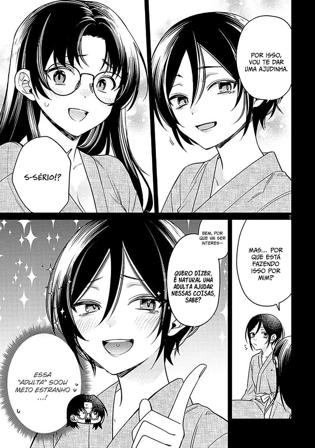 Kuse Tsuyo Kanojo wa Toko ni Izanau — Cap. 17, pág. 8