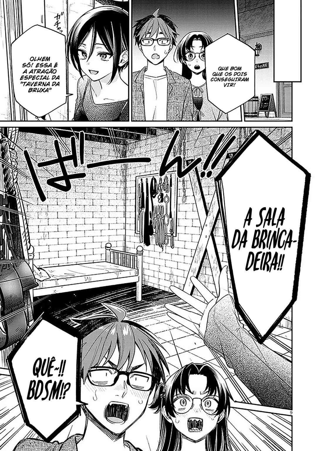Kuse Tsuyo Kanojo wa Toko ni Izanau — Cap. 17, pág. 10