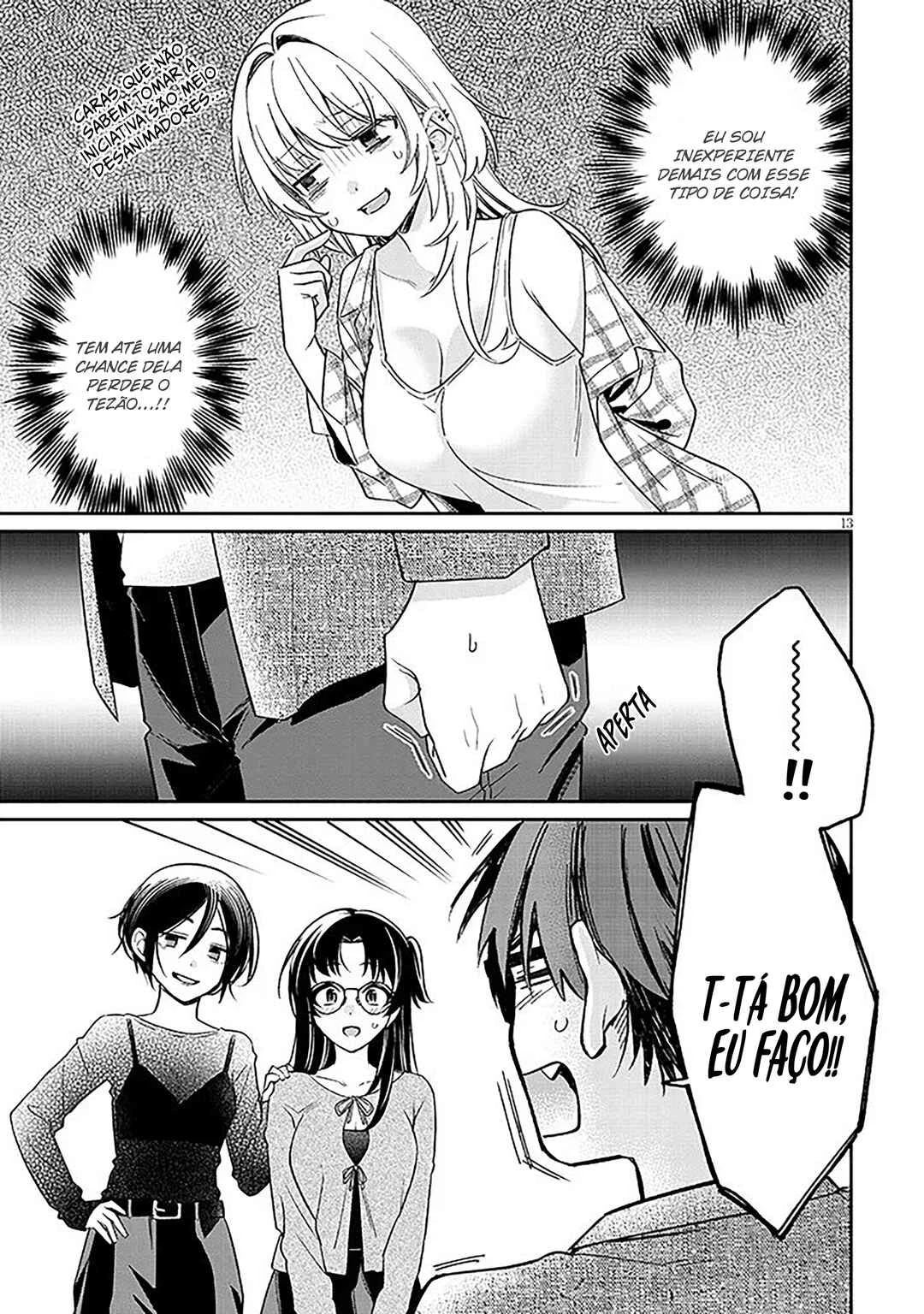 Kuse Tsuyo Kanojo wa Toko ni Izanau — Cap. 17, pág. 14