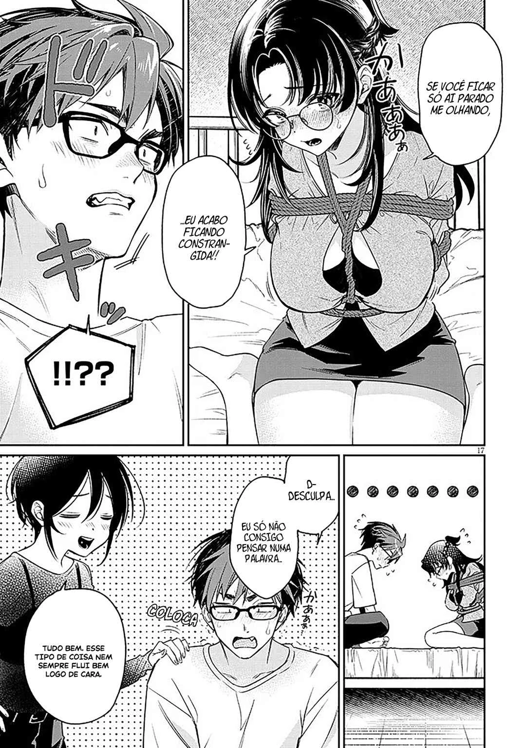 Kuse Tsuyo Kanojo wa Toko ni Izanau — Cap. 17, pág. 18