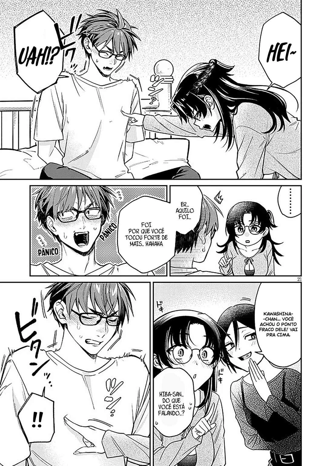 Kuse Tsuyo Kanojo wa Toko ni Izanau — Cap. 17, pág. 22