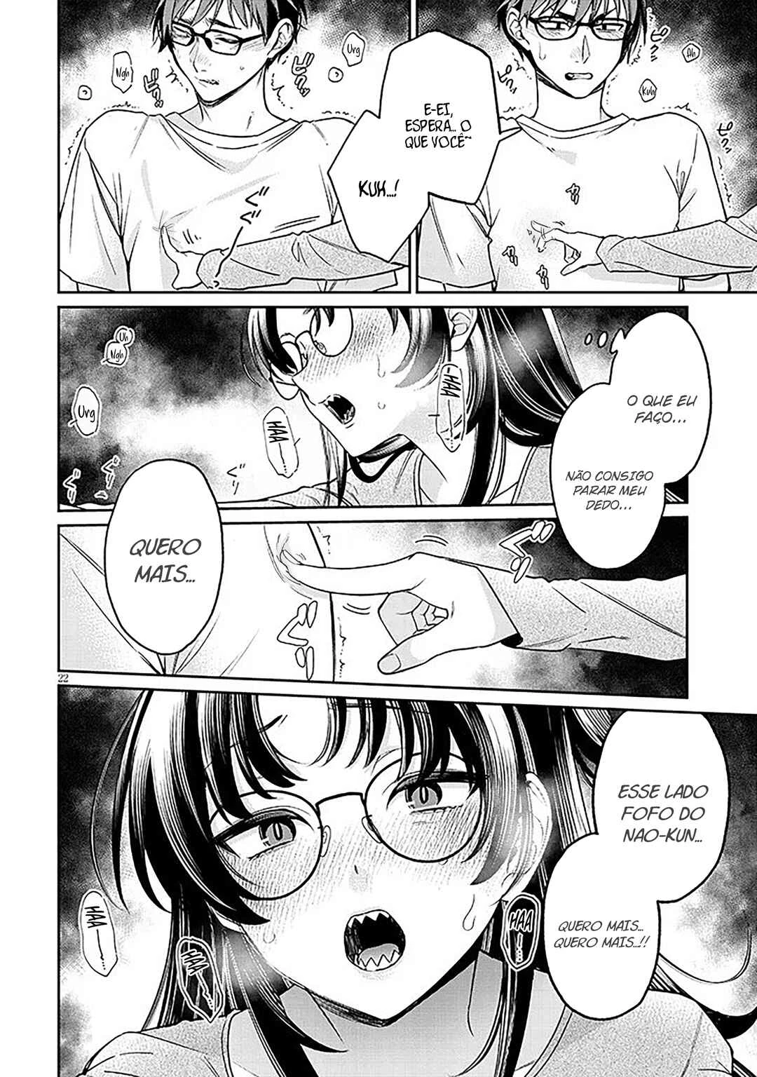 Kuse Tsuyo Kanojo wa Toko ni Izanau — Cap. 17, pág. 23