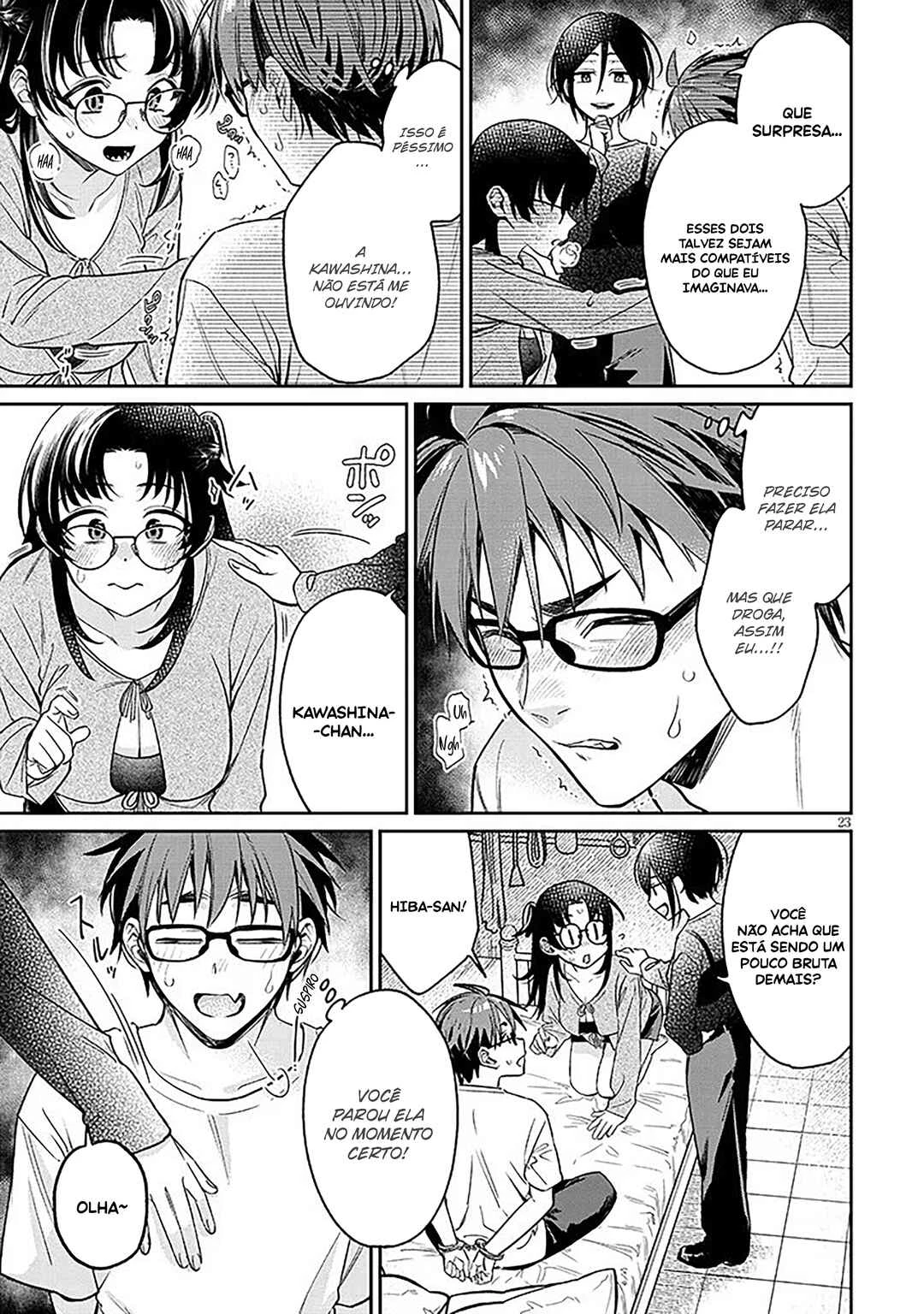 Kuse Tsuyo Kanojo wa Toko ni Izanau — Cap. 17, pág. 24