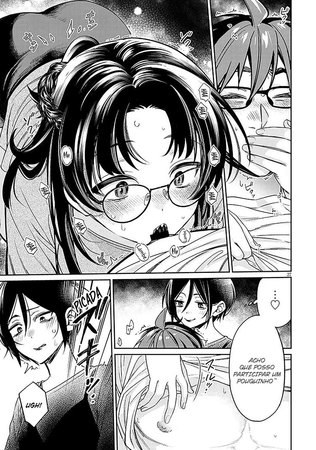 Kuse Tsuyo Kanojo wa Toko ni Izanau — Cap. 17, pág. 28