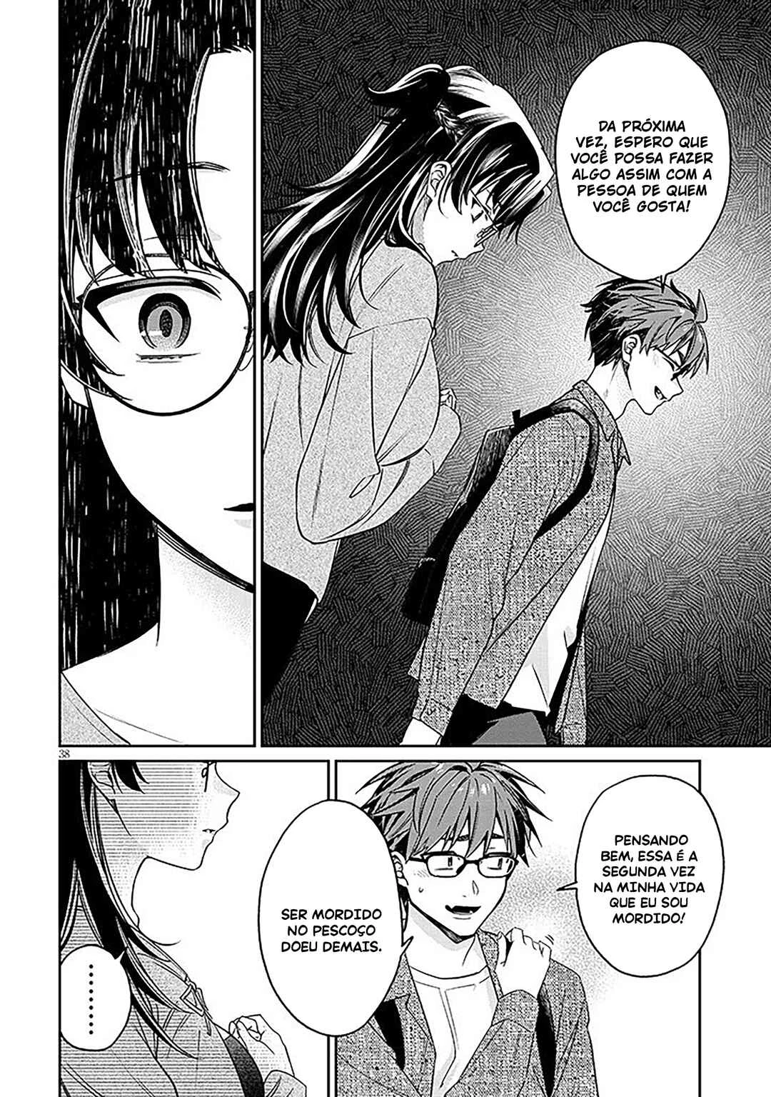 Kuse Tsuyo Kanojo wa Toko ni Izanau — Cap. 17, pág. 39
